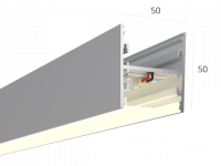 Линейный светильник HOKASU S50 U&D (Anod/1250mm/LT70 — 3K/32W)